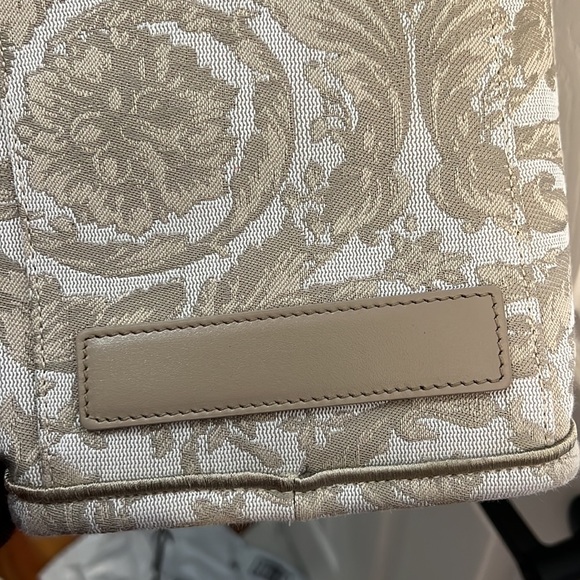 Versace XL Jacquard Embroidered Canvas Tote Bag - Picture 12 of 13